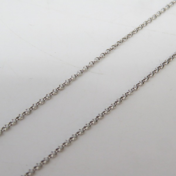 実際に弊社で買取させて頂いた【ギャラ付】ブラッディマリー10th K18WGネックレスチェーン 45cm/K18WGクロスペンダントw/ダイヤ/2点セットの画像 6枚目