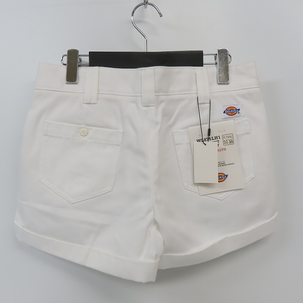 実際に弊社で買取させて頂いたDickies/ディッキーズ ショートパンツ ホワイト WL875LH1 /26の画像 1枚目