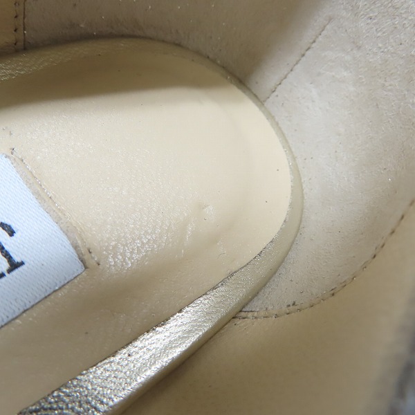実際に弊社で買取させて頂いたJIMMY CHOO/ジミーチュウ ラメパンプス/34の画像 6枚目