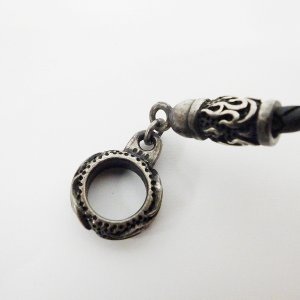 実際に弊社で買取させて頂いたLEATHERS＆TREASURES/レザーズ＆トレジャーズ フレイムハート ペンダント レザーネックレス/ペンダントの画像 6枚目