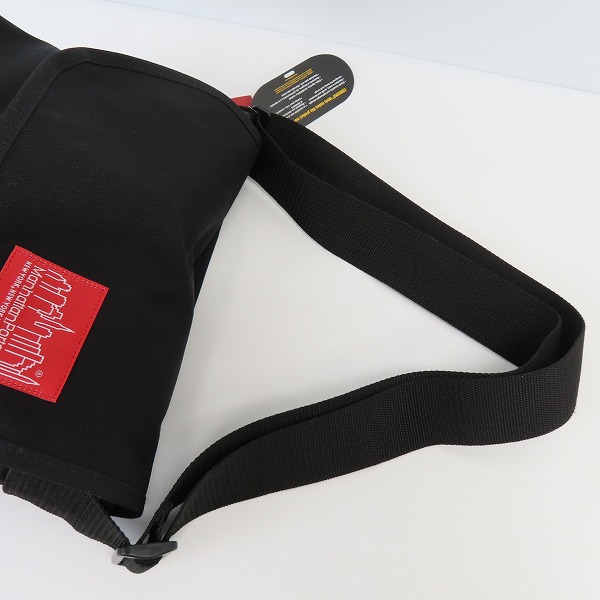 実際に弊社で買取させて頂いた(2)【未使用】Manhattan Portage/マンハッタンポーテージ　ショルダーバッグ メンズ レディース ブラック MP1605の画像 4枚目