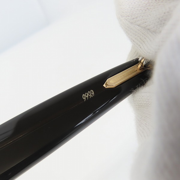 実際に弊社で買取させて頂いた999.9/フォーナインズ メガネフレーム レンズ無し NP-152の画像 6枚目