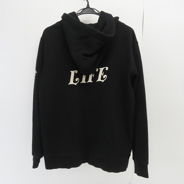 実際に弊社で買取させて頂いたCRIMIE/クライミー THE LIFE プリント ジップアップパーカー C1K1-SW14/XLの画像 1枚目