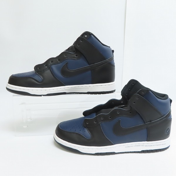 実際に弊社で買取させて頂いたNIKE×FRAGMENT DESIGN/ナイキ×フラグメントデザイン DUNK HI/F ダンク DJ0383-400/28の画像 3枚目