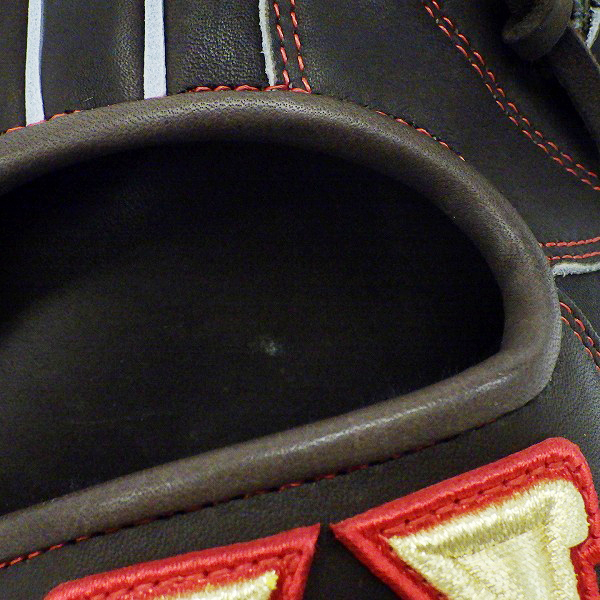 実際に弊社で買取させて頂いたHI-GOLD/ハイゴールド Special Order/スペシャルオーダー 硬式 内野手用 グローブ/グラブ TKW-206の画像 6枚目