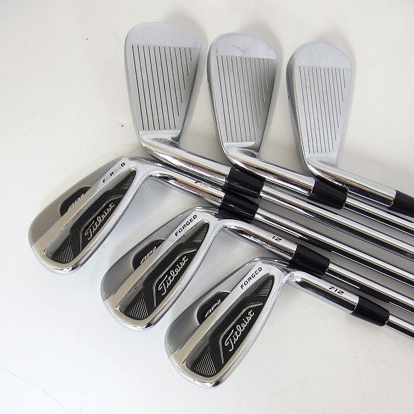 実際に弊社で買取させて頂いた【難有り】Titleist/タイトリスト 712 AP2 FORGED アイアン #5～9,Pw 6本セット N.S.PRO 950GH FLEX：Sの画像 2枚目