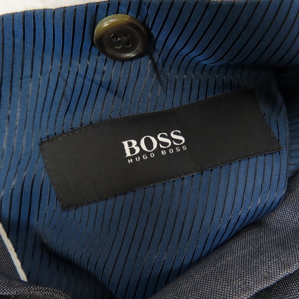 実際に弊社で買取させて頂いたHUGO BOSS/ヒューゴボス ウールテーラードジャケット/50の画像 2枚目