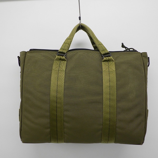 実際に弊社で買取させて頂いたBRIEFING/ブリーフィング PROTECTION/プロテクションブリーフケース トート ショルダー 2way カーキの画像 1枚目