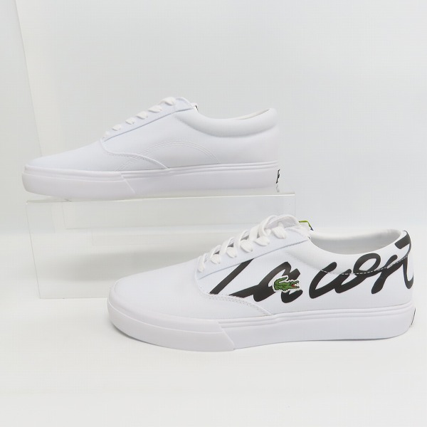 実際に弊社で買取させて頂いた【未使用】LACOSTE/ラコステ JUMP SERVE LACE スニーカー 743CMA0051147/UK9.5の画像 3枚目