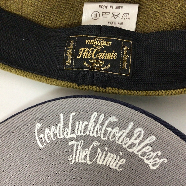 実際に弊社で買取させて頂いた【おまとめ品】CRIMIE/クライミー ベレー帽/キャップの画像 1枚目