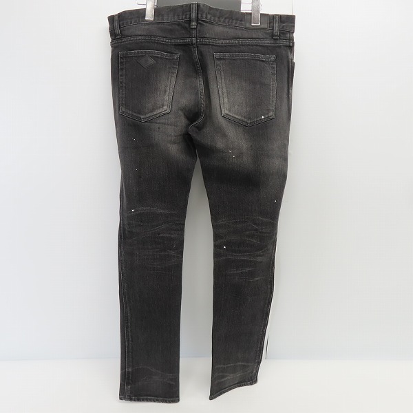 実際に弊社で買取させて頂いたTHE CRIMIE/クライミー STRETCH FABLIC ダメージペイント加工デニムパンツ/XLの画像 1枚目