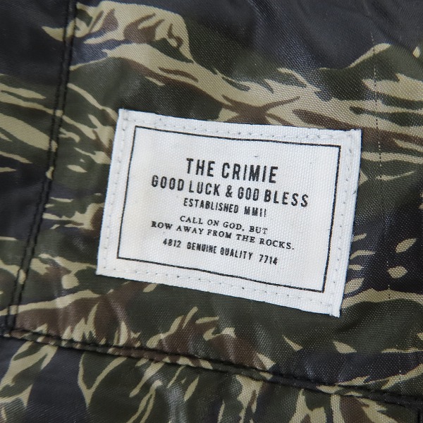 実際に弊社で買取させて頂いたCRIMIE/クライミー カモフラージュ柄 ナイロン ハーフパンツ/ショートパンツ C1K1-PT01/XXLの画像 5枚目