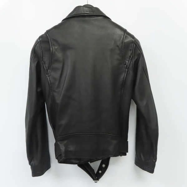実際に弊社で買取させて頂いたBEAUTY&YOUTH UNITED ARROWS/ビューティ&ユース 羊革 ダブルライダースジャケット 1625-699-0553/Sの画像 1枚目