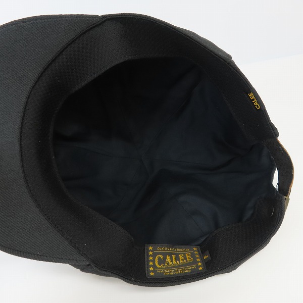 実際に弊社で買取させて頂いたCALEE/キャリー ハンチング帽子/キャスケット Freeの画像 3枚目