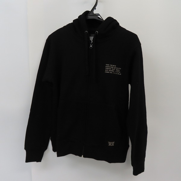 実際に弊社で買取させて頂いたTHE CRIMIE/クライミー ジップアップパーカー C1K1-SW15/M
