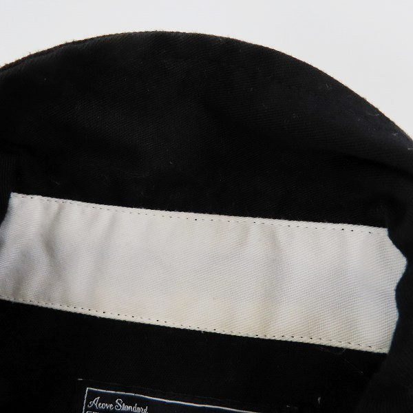 実際に弊社で買取させて頂いたTHE CRIMIE/クライミー 半袖ボタンシャツ ブラック/Mの画像 4枚目