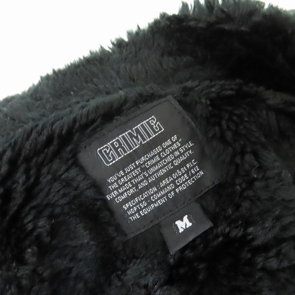 実際に弊社で買取させて頂いたCRIMIE/クライミー 内ボア チェック シャツジャケット/ブルゾン/Mの画像 2枚目
