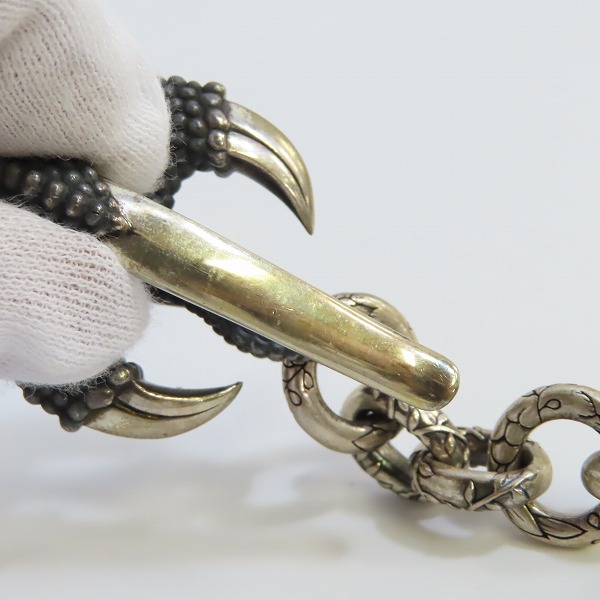 実際に弊社で買取させて頂いたBloody Mary/ブラッディマリー ナイトレイヴン ベルトフック/キーホルダー【キーリング欠品】の画像 6枚目