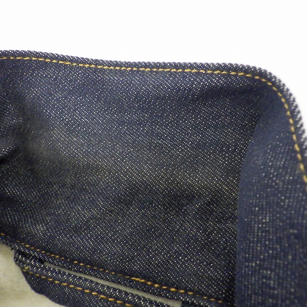 実際に弊社で買取させて頂いたMIHARA YASUHIRO/ミハラヤスヒロ デニムジャケット/FT911202/46の画像 4枚目