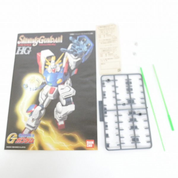 実際に弊社で買取させて頂いた【組済ジャンク】バンダイ HG 1/100 シャイニングガンダム/ウイングガンダム 2点セット/ガンプラ/G/Wの画像 2枚目