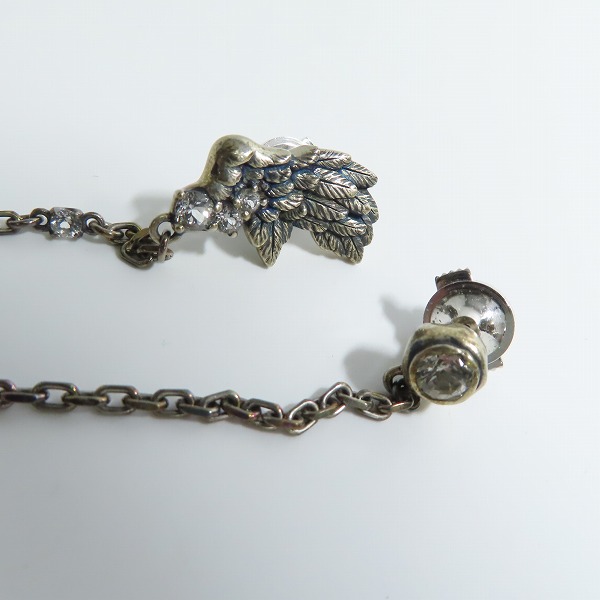 実際に弊社で買取させて頂いたBloody Mary/ブラッディマリー ウイングデザイン チェーンピアス