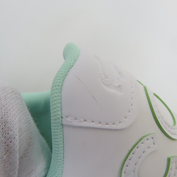 実際に弊社で買取させて頂いた【未使用】LACOSTE/ラコステ carnaby evo スニーカー SM00701/UK9.5の画像 6枚目