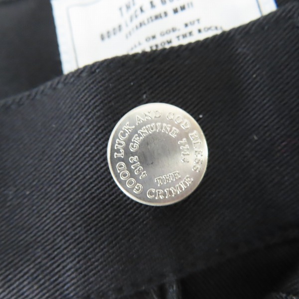 実際に弊社で買取させて頂いたTHE CRIMIE×Dickies/クライミー×ディッキーズ ワークパンツ ブラック/Lの画像 6枚目