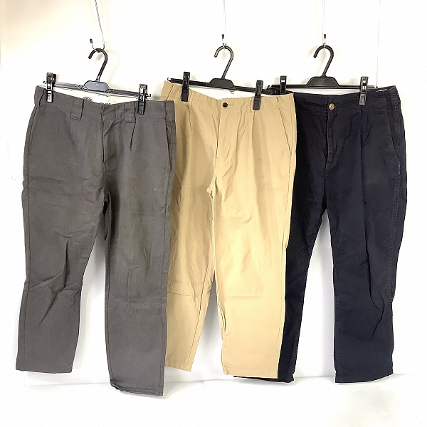 実際に弊社で買取させて頂いたSTILL BY HAND/スティルバイハンド Dickies/ディッキーズ他 ワークパンツ 3点セット