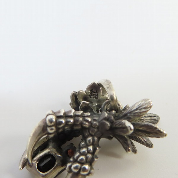 実際に弊社で買取させて頂いたBloody Mary/ブラッディマリー クローデザイン ストーンペンダントの画像 6枚目