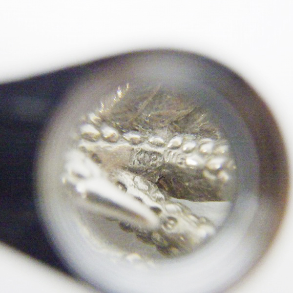 実際に弊社で買取させて頂いたBloody Mary/ブラッディマリー Night raven/ナイトレイヴン K18WG ペンダントトップ w/ダイヤの画像 4枚目