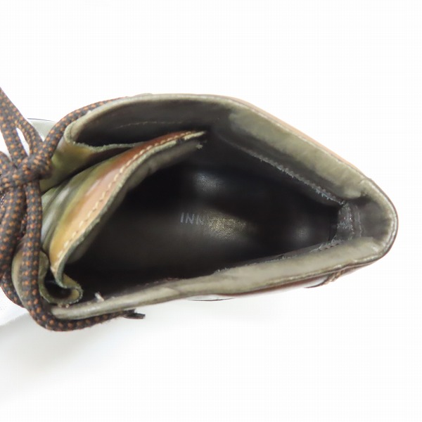 実際に弊社で買取させて頂いたMAGNANNI /マグナーニ レザー マウンテンブーツ/トレッキングブーツ 12679/41の画像 4枚目