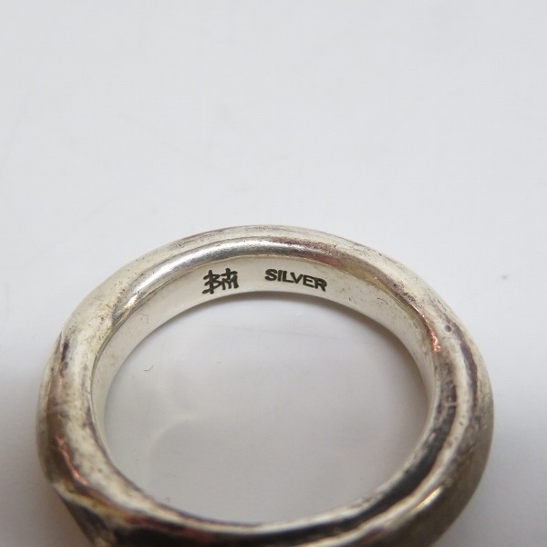 実際に弊社で買取させて頂いたBloody Mary/ブラッディマリー シルバーリング 11号の画像 6枚目