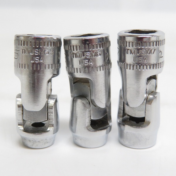 実際に弊社で買取させて頂いたSnap-on/スナップオン 1/4dr 6角ユニバーサルソケット TMUSM5.5/6/7/8/9/10/11/12/13/14/15 11点セットの画像 4枚目