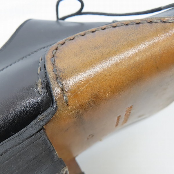 実際に弊社で買取させて頂いたMAGNANNI/マグナーニ 内羽根 レザーストレートチップ/18096/42の画像 7枚目