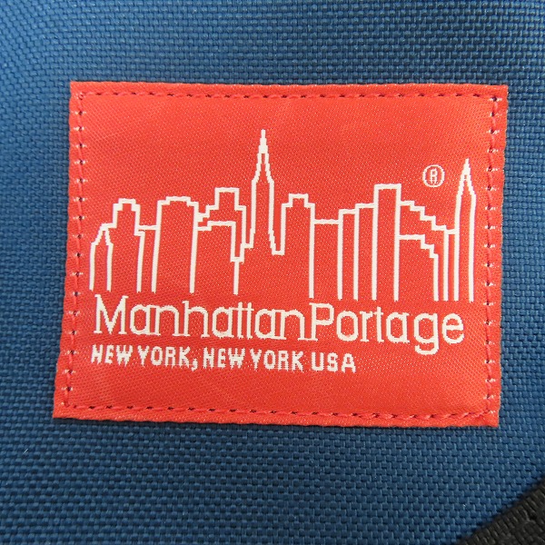 実際に弊社で買取させて頂いた【未使用】Manhattan Portage/マンハッタンポーテージ ショルダーバッグ ネイビー MP1645の画像 5枚目
