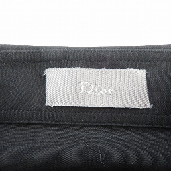 実際に弊社で買取させて頂いたDior HOMME/ディオールオム 07AW エディ期 カラー切替デザイン長袖シャツ 7H3151880100 /37の画像 2枚目