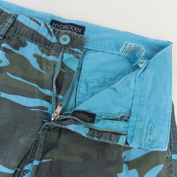 実際に弊社で買取させて頂いたHYDROGEN/ハイドロゲン CARGO SHORT/カーゴ ショートパンツ カモフラ/29の画像 2枚目