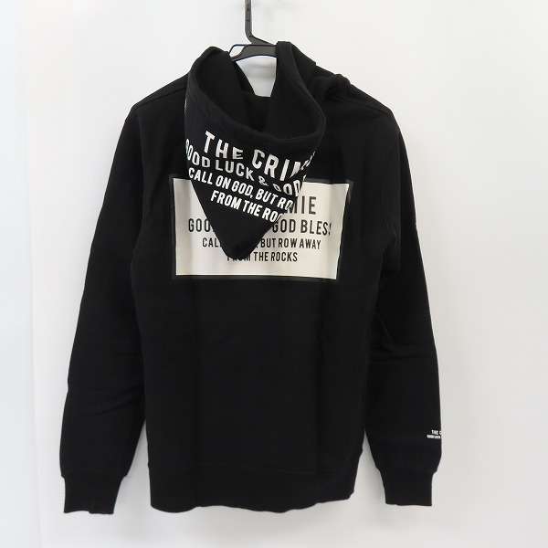 実際に弊社で買取させて頂いたTHE CRIMIE/クライミー フードプリント ジップアップパーカー CR01-01K5-CL60/Lの画像 1枚目