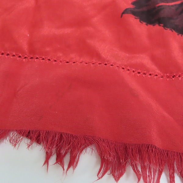 実際に弊社で買取させて頂いたDRIES VAN NOTEN/ドリスヴァンノッテン ストール 総柄の画像 6枚目