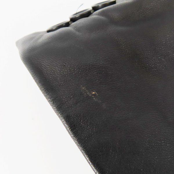 実際に弊社で買取させて頂いたHUGO BOSS/ヒューゴボス ラムレザー 3Bテーラードジャケット/52の画像 5枚目