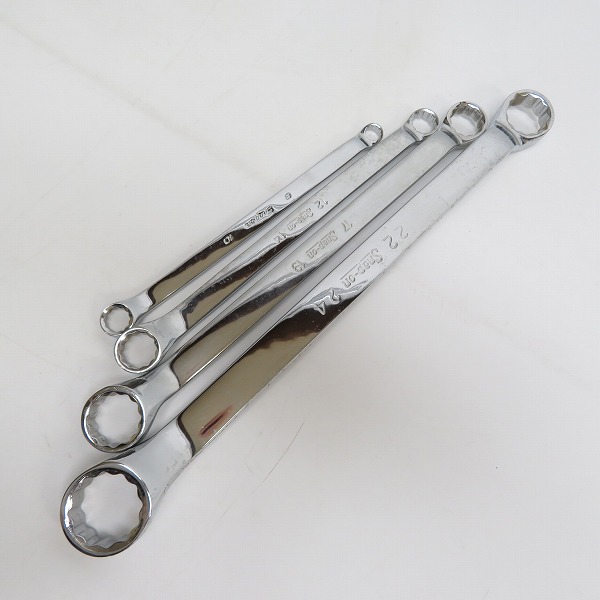 実際に弊社で買取させて頂いたSnap-on/スナップオン オフセットメガネレンチ XSM67/89/1011/1213/1415/XBM810/1214/1719/2224 9点セットの画像 2枚目