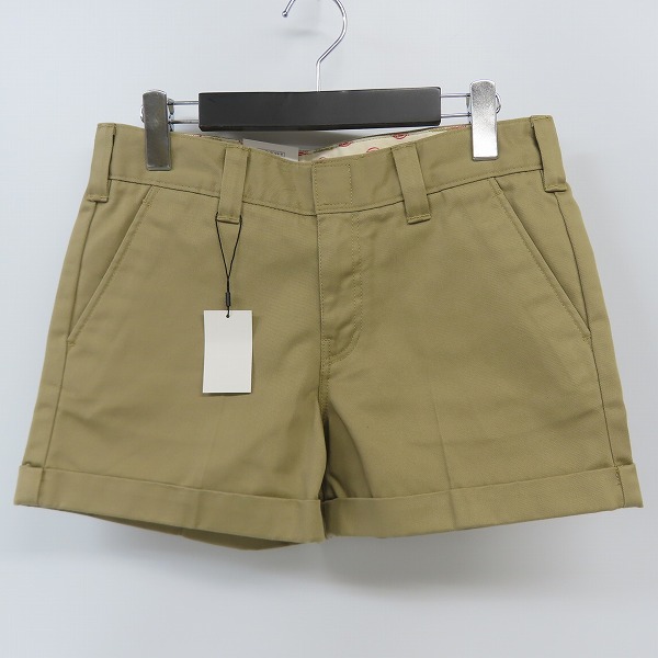実際に弊社で買取させて頂いた【未使用】Dickies/ディッキーズ ショートパンツ ベージュ WL875LH1 /27