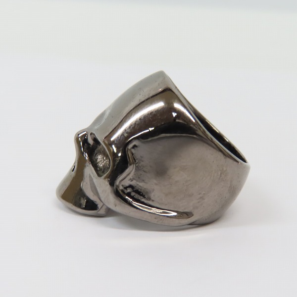 実際に弊社で買取させて頂いたNUMBER (N)INE×JAM HOME MADE/ナンバーナイン×ジャムホームメイド スカルリング/15号の画像 1枚目