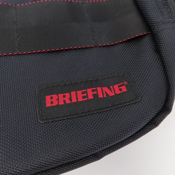 実際に弊社で買取させて頂いたBRIEFING/ブリーフィング JET TRIP 3RD SHOULDER ショルダーバッグ BRM203L01の画像 4枚目