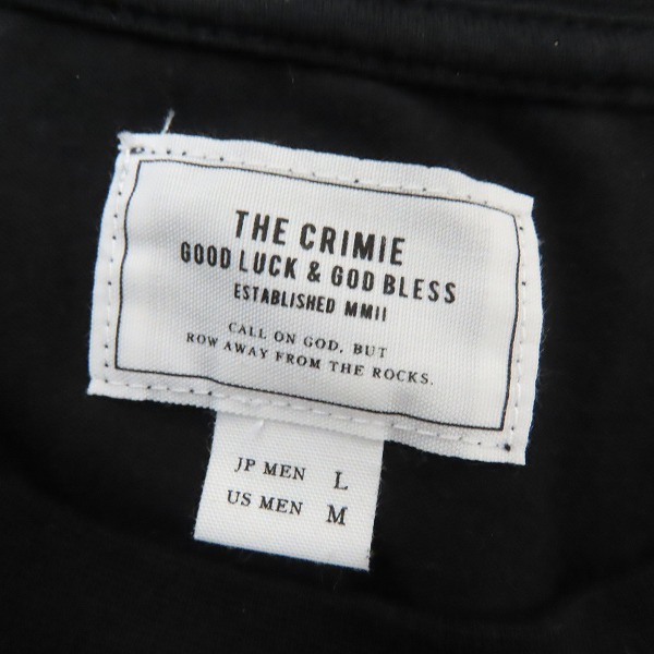 実際に弊社で買取させて頂いた【おまとめ品】THE CRIMIE/クライミー ヘンリーネック Tシャツ等の画像 4枚目