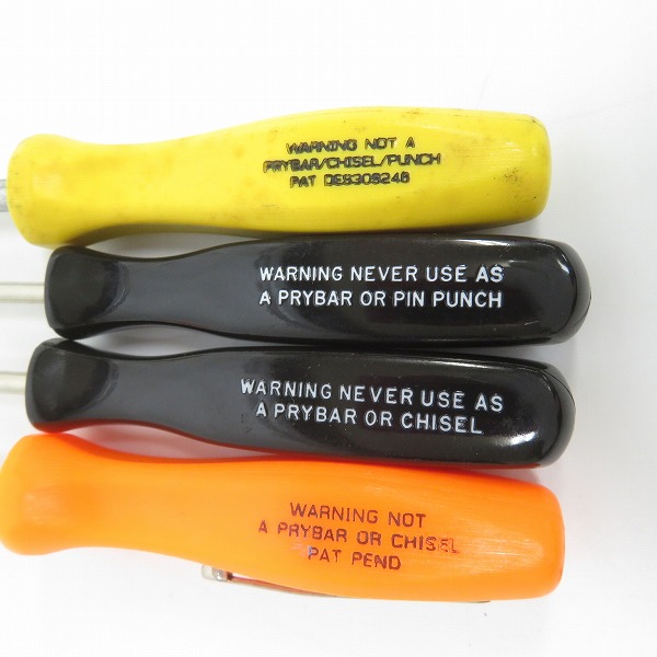 実際に弊社で買取させて頂いたSnap-on/スナップオン SPP46/SPP266/SPP468他 ドライバー等 4点セットの画像 4枚目