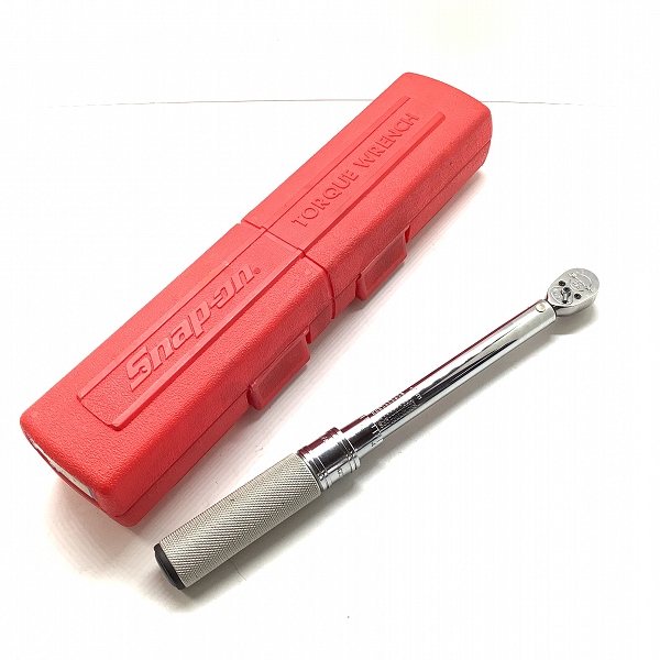 実際に弊社で買取させて頂いたSnap-on/スナップオン QC1RN25 1/4インチ トルクレンチ ケース付き