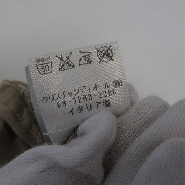 実際に弊社で買取させて頂いた【JPタグ】Dior HOMME/ディオールオム 07SS エディ期 パターン切替Tシャツ 7E3360100010の画像 5枚目