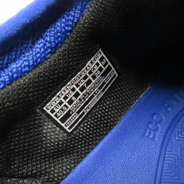 実際に弊社で買取させて頂いたKEEN/キーン ユニーク スニーク スニーカー 1022380/26の画像 5枚目