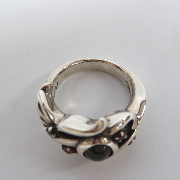 実際に弊社で買取させて頂いた【ギャラ付】Bloody Mary/ブラッディマリー KAI カイ 2008Xmas限定 鬼火リング/15.5号の画像 6枚目